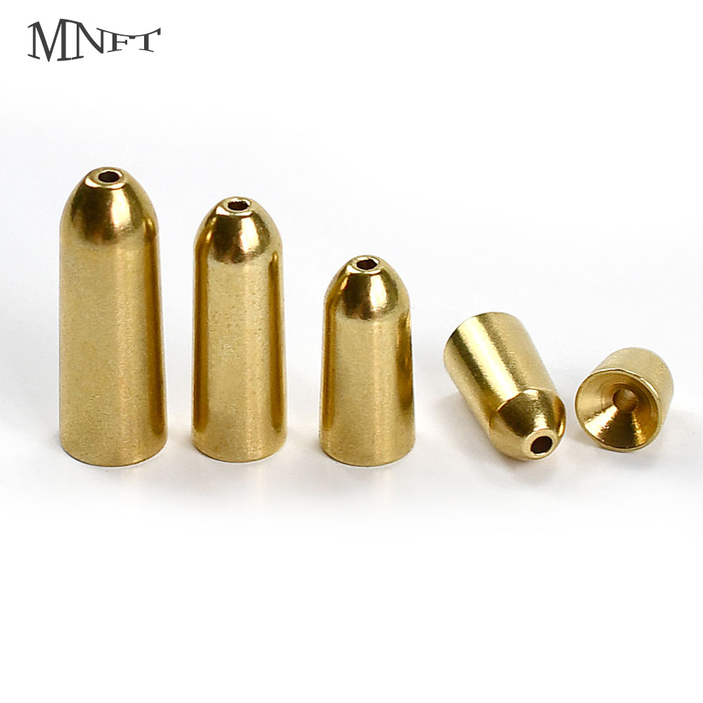 Tungsten Sinkers - 15Pcs Multi-Weight Solid Brass Bullet Sinkers