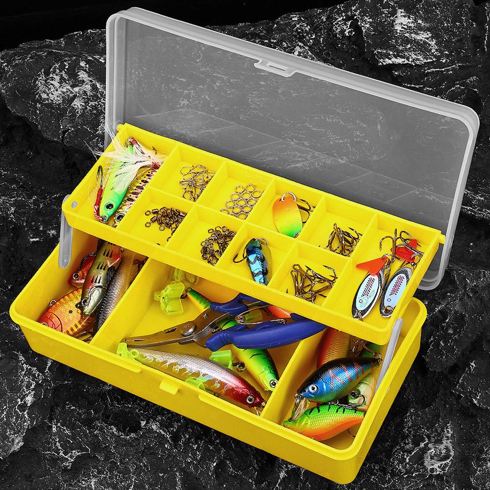 Portable Fishing Tackle Box Ba - Soft Plastic Lure ulasan dan harga