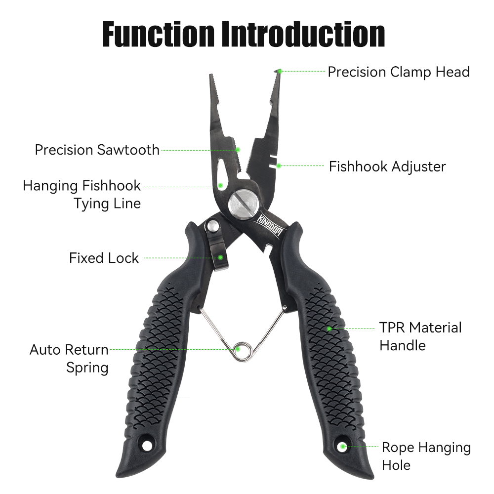 Kingdom Fishing Pliers Multifu - Used Fishing Equipment Near Me ulasan dan harga