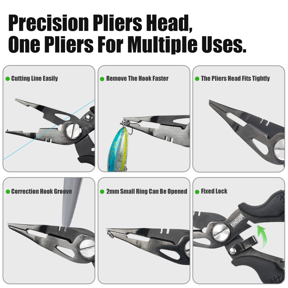 Kingdom Fishing Pliers Multifu - Used Fishing Equipment Near Me ulasan dan harga