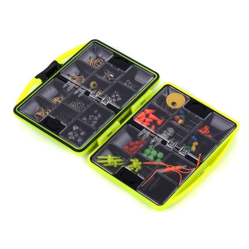184pcs Fishing Accessories Kit - Fishing Equipment Organizer ulasan dan harga