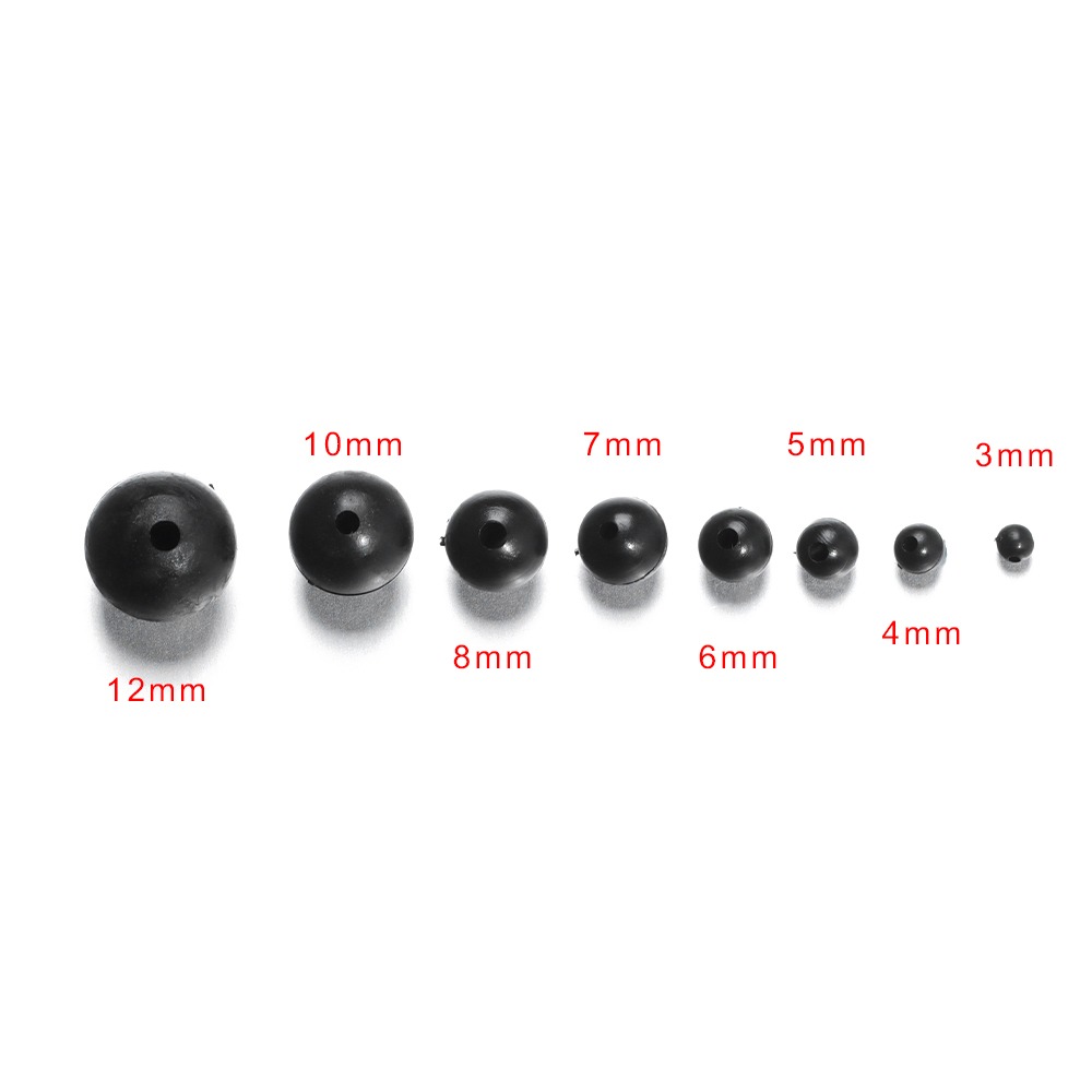 100pcs/lot Fishing Beads Space - Soft Plastic Lure ulasan dan harga