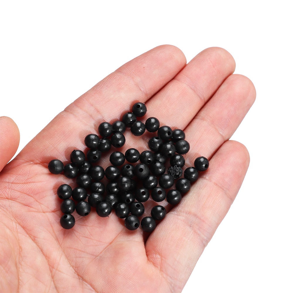 100pcs/lot Fishing Beads Space - Soft Plastic Lure ulasan dan harga