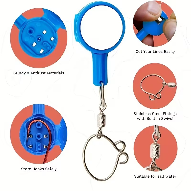2pcs   Fishing Gadgets: Knotti - Ice Fishing Tip Up ulasan dan harga