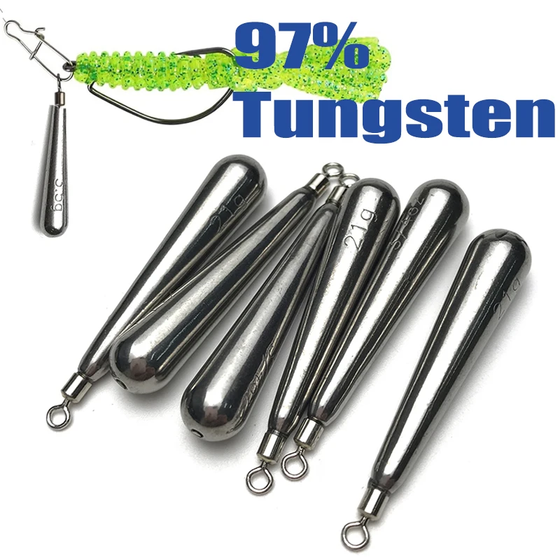 Solid Fishing Sinker eight 3.5 - Tungsten Sinkers ulasan dan harga