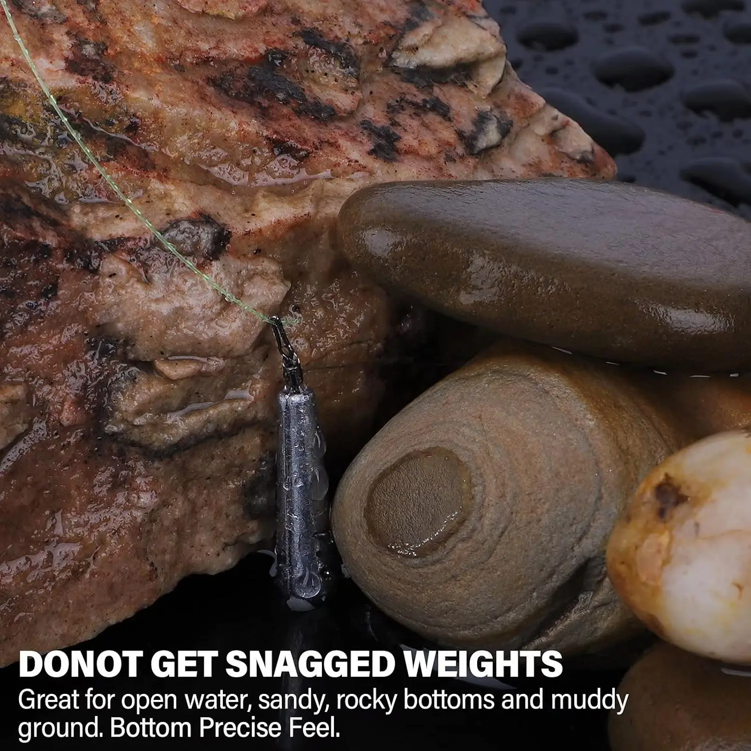 Solid Fishing Sinker eight 3.5 - Tungsten Sinkers ulasan dan harga