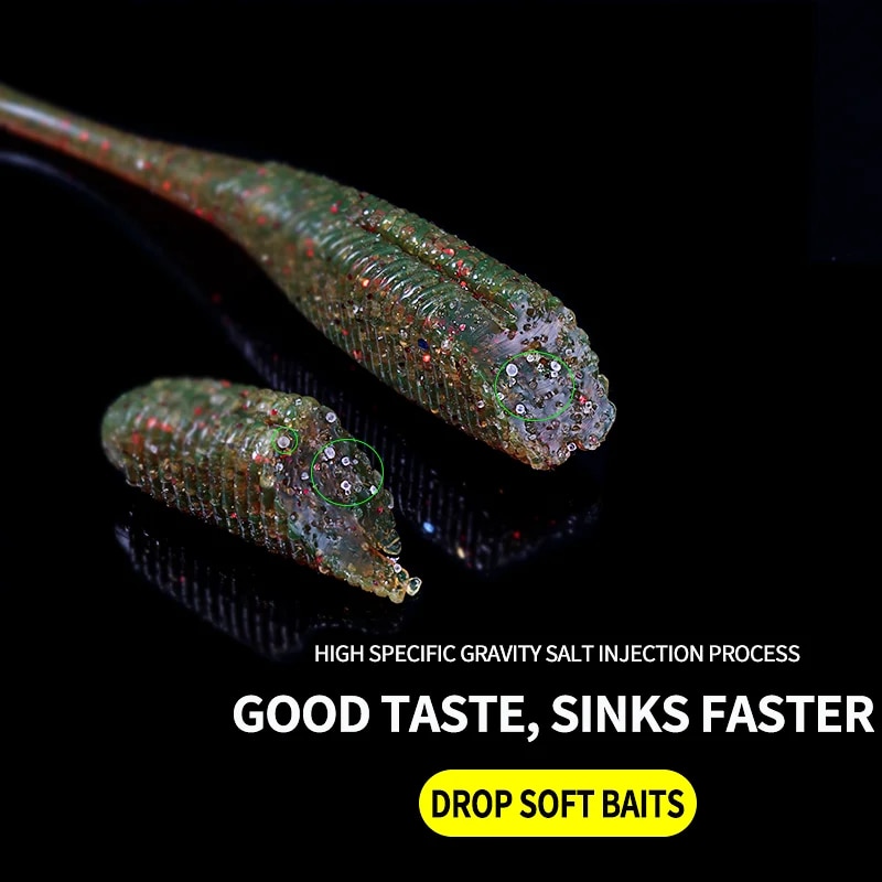 SUNMILE Fishing Lures Drop Sof - Soft Plastic Lure ulasan dan harga