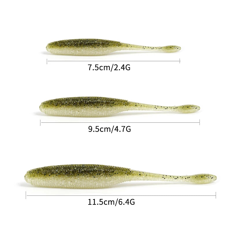 SUNMILE Fishing Lures Drop Sof - Soft Plastic Lure ulasan dan harga