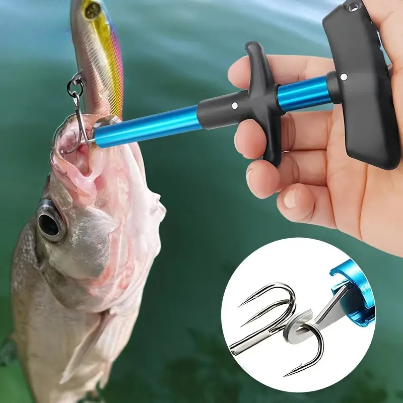 1pc Portable Aluminum T-Hook T - Used Fishing Equipment Near Me ulasan dan harga