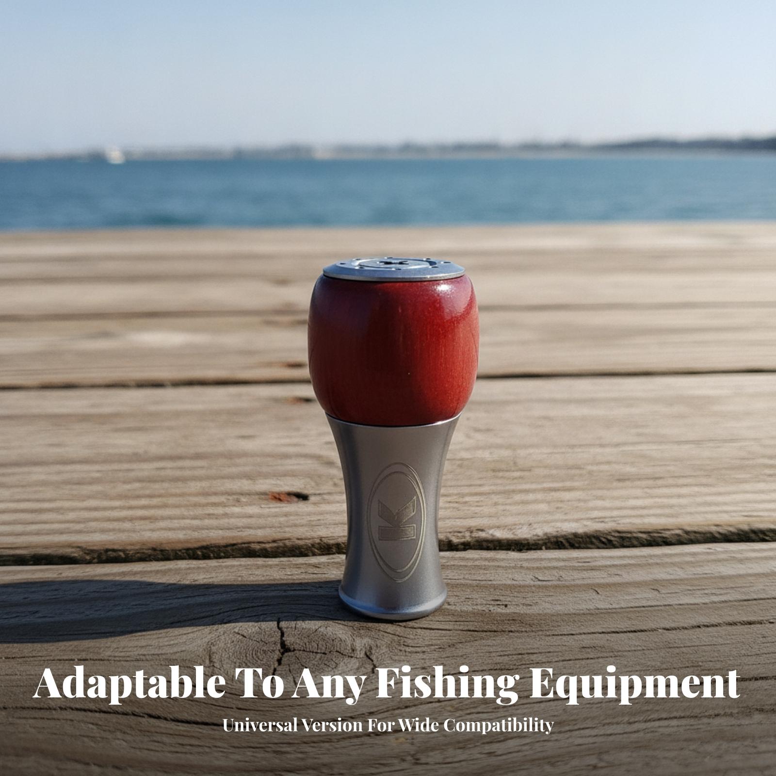 Fishing Reel Handle Wood Knob  - Spinning Reel ulasan dan harga
