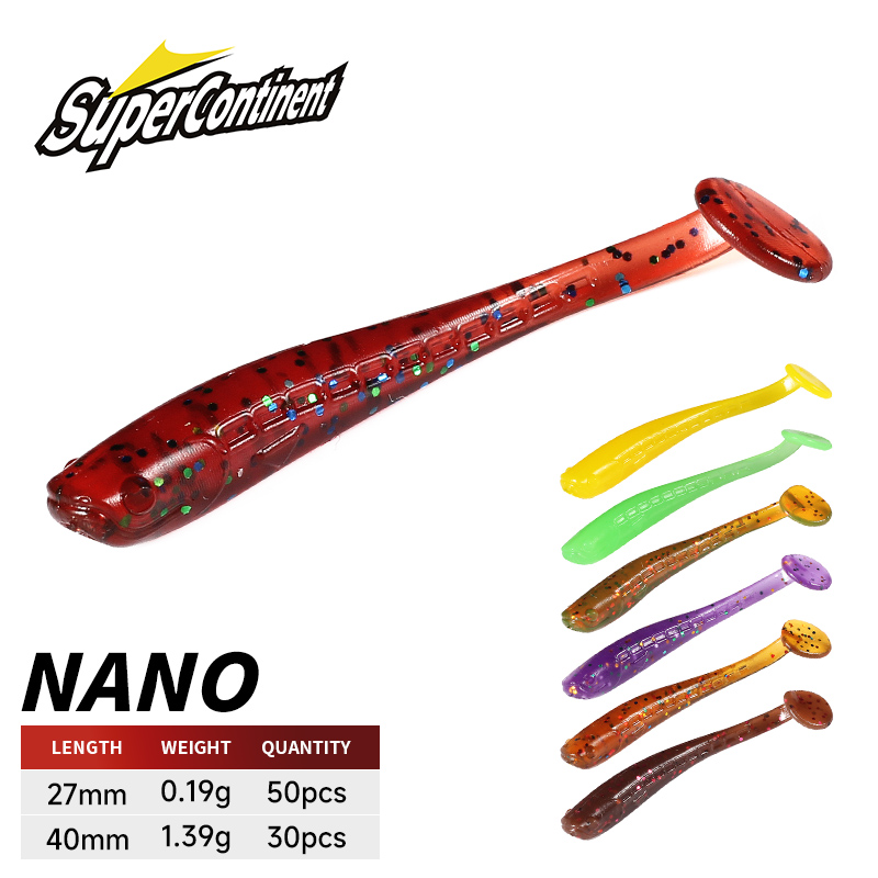 Supercontinent soft bait new m - Soft Plastic Lure ulasan dan harga
